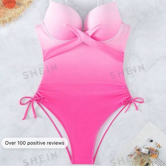 5/$25 will bundle Women’s ombré one piece swimsuit - Picture 1 of 5